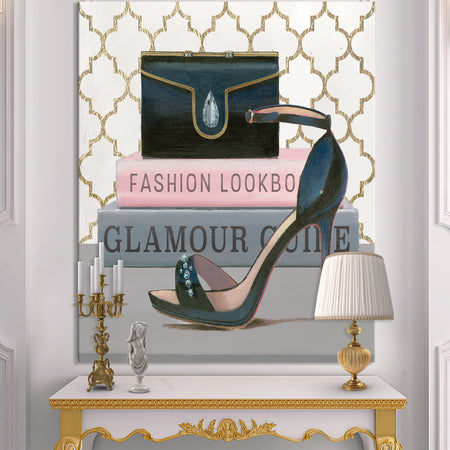 Glam fashion High Heels VI - Posh & Luxe Premium Canvas Wall Art