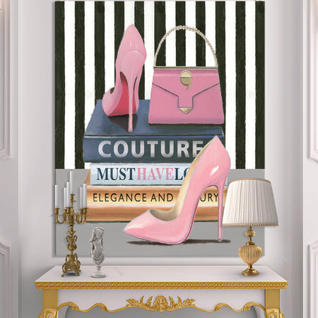 Glam fashion High Heels VII - Posh & Luxe Canvas Artwork