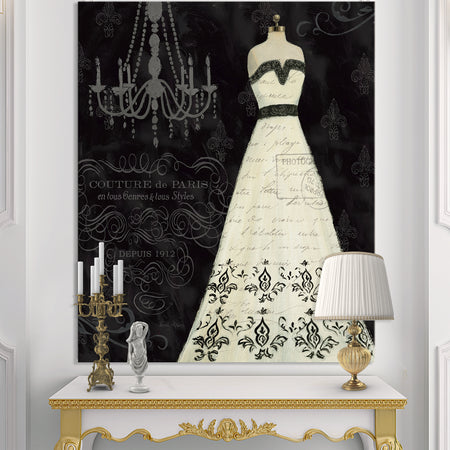 French Couture II - Fashion Premium Canvas Wall Art