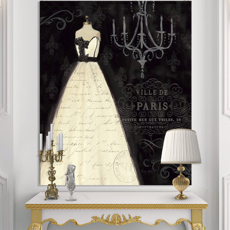 French Couture I - Fashion Gallery-wrapped Canvas