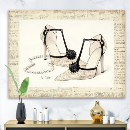 Chic Galm Closet III - Fashion Canvas Art