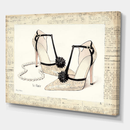 Chic Galm Closet III - Fashion Canvas Art