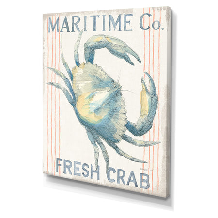 RW Floursack Nautical III - Cottage Canvas Wall Art