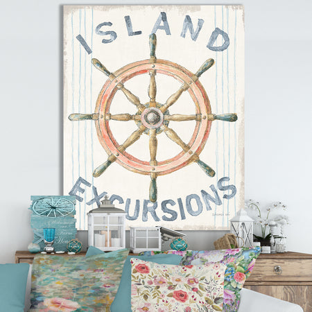 RW Floursack Nautical IV - Cottage Canvas Wall Art