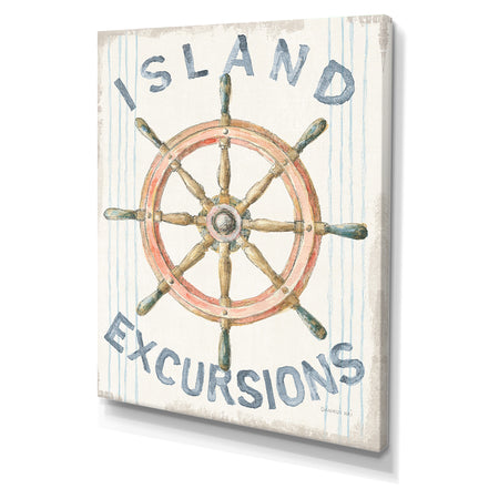RW Floursack Nautical IV - Cottage Canvas Wall Art