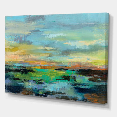 Delmar Sunset I - Modern Canvas Wall Art
