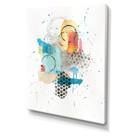 RW Abstract Skyline II - Cottage Canvas Wall Art