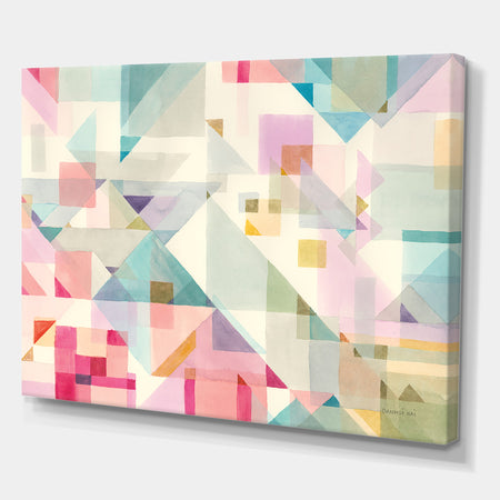 RW Try Angles I - Modern Canvas Wall Art