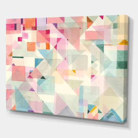RW Try Angles II - Modern Canvas Wall Art