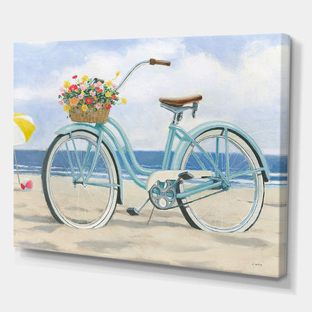 RW Beach Time III - Cottage Canvas Wall Art