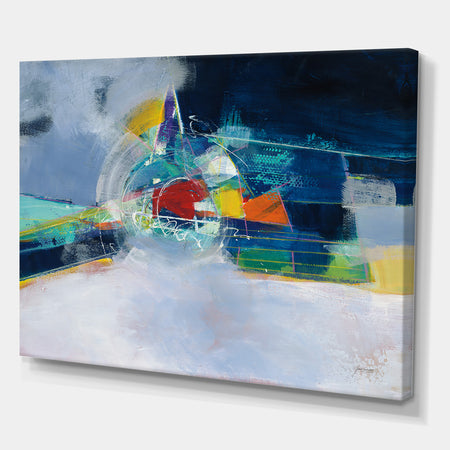 Time and Space - Cottage Canvas Wall Art