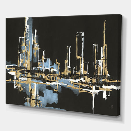 Urban Gold VI - Cottage Canvas Wall Art
