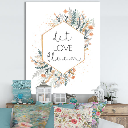 NR Spring Blooms VI - Cottage Canvas Wall Art