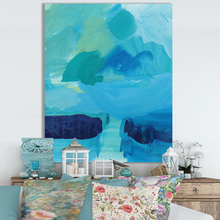 Seascape I - Cottage Canvas Wall Art