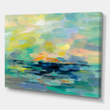 Pacific Beach - Cottage Canvas Wall Art