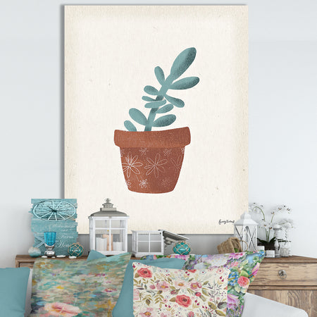 Greenhouse V - Cottage Canvas Wall Art
