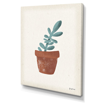 Greenhouse V - Cottage Canvas Wall Art