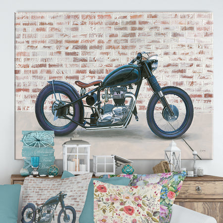 RW Lets Roll I - Cottage Canvas Wall Art