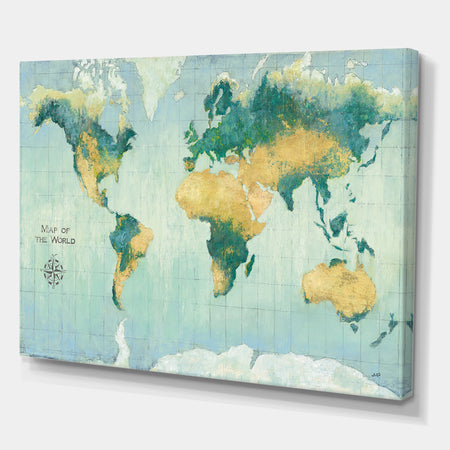 RW Golden Earth - Cottage Canvas Wall Art