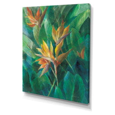 Porch Den 'RW Bird of Paradise II - Tropical Canvas Wall Art