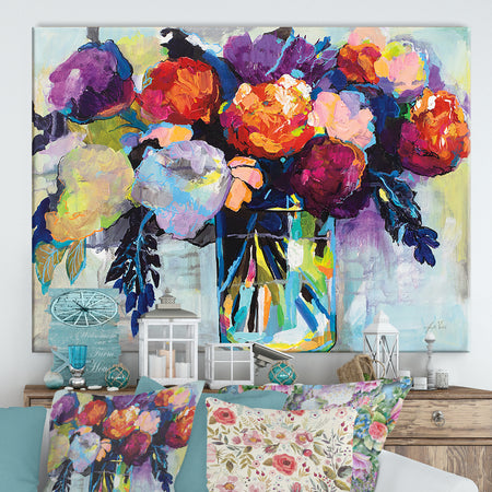Birthday Celebration - Cottage Canvas Wall Art