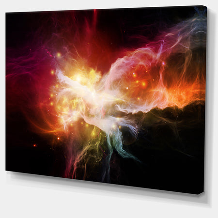 Elegance of Nebulae - Abstract Canvas Artwork