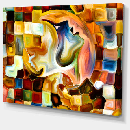 Way of Inner Paint - Abstract Canvas Art Print