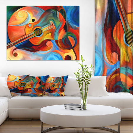 Music and Rhythm - Abstract Canvas Art Print