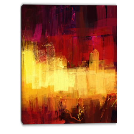 Textured Digital Abstract Art - Abstract Canvas Print