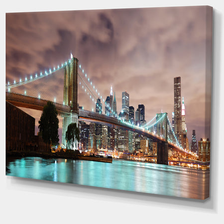 New York City Panorama - Cityscape Photography Canvas Print