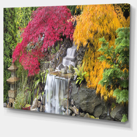 Japanese Maple Trees Floral Photography Canvas Print