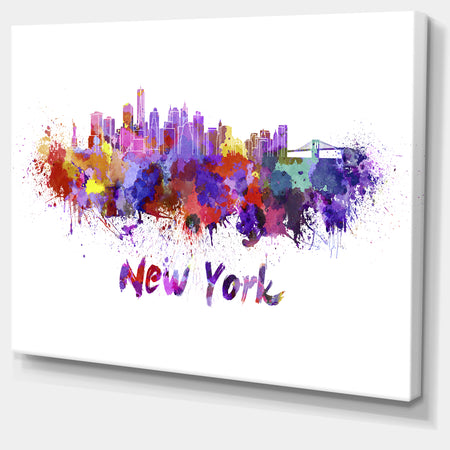 New York Skyline - Cityscape Canvas Artwork Print