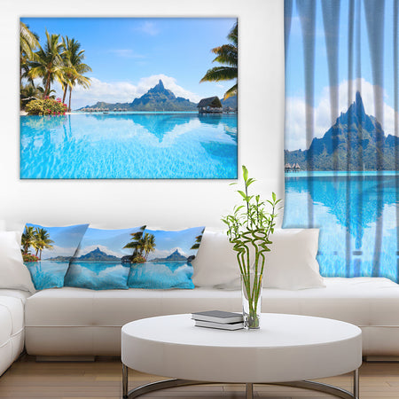 Bora Bora Landscape - Photography Canvas Art Print