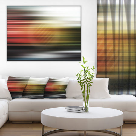 Horizontal Lights - Contemporary Art Canvas Print