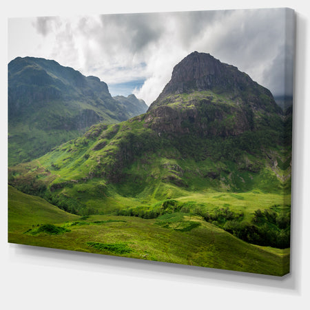 Summer in Scotland - Landscape Photo Canvas Print