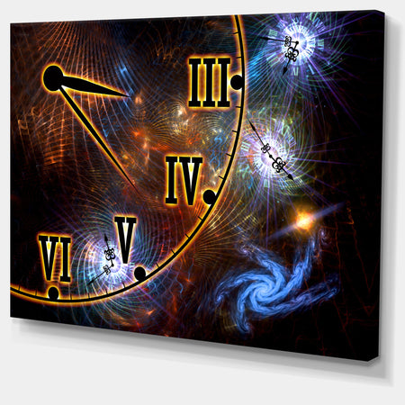 Fabric of Space and Time - Digital Canvas Art Print