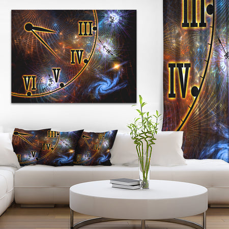 Fabric of Space and Time - Digital Canvas Art Print