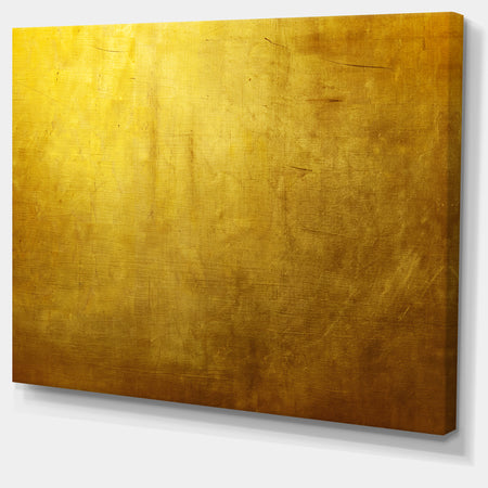 Gold Texture - Abstract Canvas art print