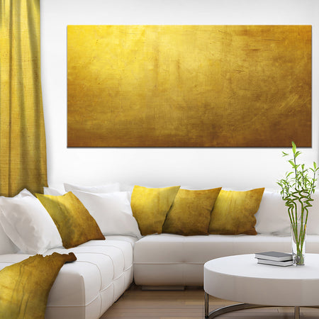 Gold Texture - Abstract Canvas art print