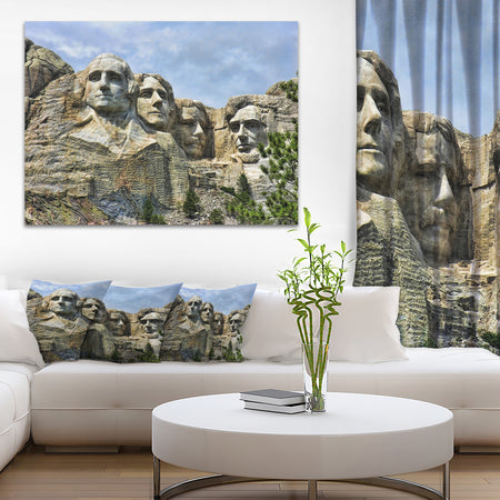 Mount Rushmore South Dakota - Landscape Photo Canvas Print