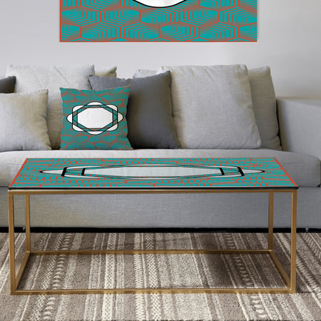 Monochrome Hipster Fashion Design - Metal Modern Coffee Table