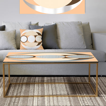 Spacy Dimensions 14 - Metal Mid-Century Modern Coffee Table