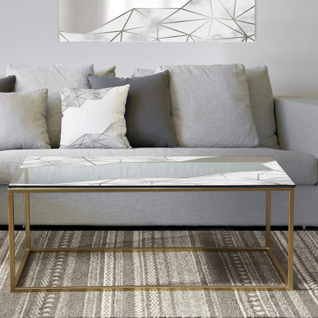 Capital Gold Sleek 16 - Metal Glam Coffee Table