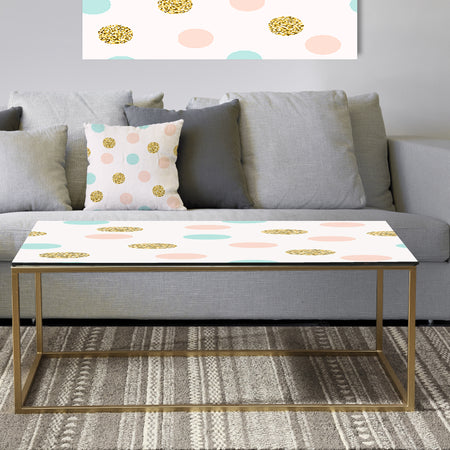 Gold Chic Design III - Metal Glam Coffee Table
