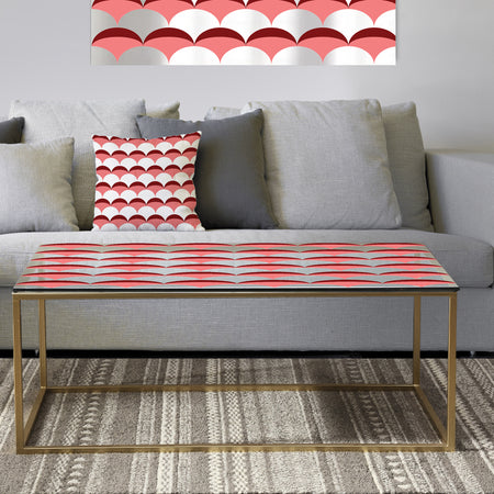 Geometrical Retro Design V - Metal Modern Coffee Table