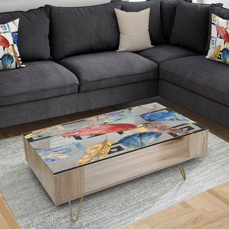 Elementary Botanicals 6 - Modern Coffee Table