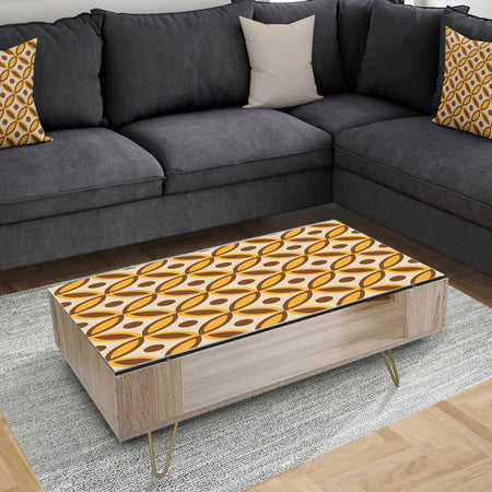 Retro Ornamental Design V - Glam Coffee Table