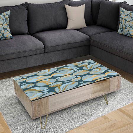 Golden Marble Design IV - Glam Coffee Table
