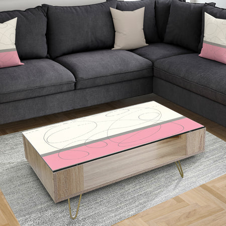 GeometricNeapolitan I - Transitional Coffee Table