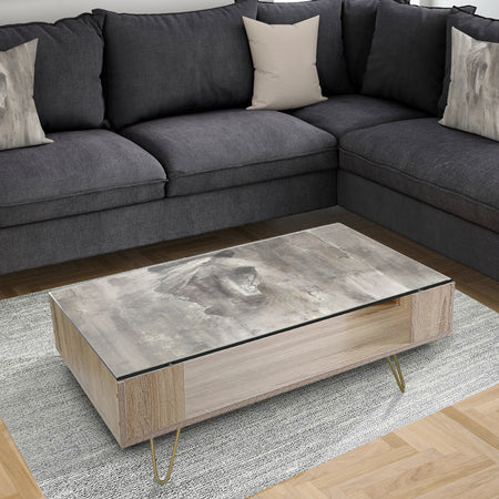Farmhouse Horse - Traditional Coffee Table